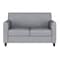Flash Furniture Loveseat, 29" x 32-1/4", Upholstery Color: Gray BT-827-2-GY-GG - alternate 5