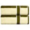 Lavish Home 2-Piece Towel Set Extra Large Bath Towels100% Cotton Bathroom Accessories Absorbent Bath Sheets 67-0023-GBS - alternate 1