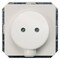 Siemens DELTA profil, titanium white outlet plate, 65x 65 mm 5TG1807 - alternate 1