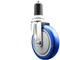 Service Caster 5 Inch 316SS Blue Polyurethane Wheel Swivel 1-5/8 Inch Expanding Stem Caster SCC-SS316EX20S514-PPUB-BLUE-158 - alternate 1