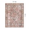 World Rug Gallery Vintage Boho Medallion Machine Washable Non Slip Area Rug 7 ft 7 in x 9 ft 6 in Multi 6025MULTI8X10 - alternate 3