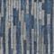 Homeroots 10' X 14' Navy Blue And Denim Blue Striped Washable Indoor Outdoor Area Rug 608957 - alternate 3