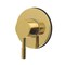 Kingston Brass Single-Handle Six-Way Diverter Valve with Round Trim Kit, Polished Brass KS4032DL - alternate 1