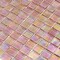 Apollo Tile Skosh 11.6 in. x 11.6 in. Glossy China Pink Glass Mosaic Wall and Floor Tile 18.69 sqft/case, 20PK APLNB88PK226A - alternate 2