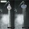 Supply Giant Shower Head, High Pressure Single Function Spray Showerhead, 1.75 GPM, 1.01in Face Dia. 74-32430 - alternate 3
