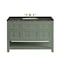 James Martin Vanities Breckenridge 48" Single Vanity, Smokey Celadon, w/ 3 CM Phantome Eclos Top 330-V48-SC-3PHT - alternate 1