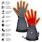 Actionheat 5V Slim-Fit Fleece Battery Heated Gloves, Women's, Grey, L 810058853677 - alternate 2