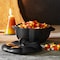 Staub Ceramic 16-oz Petite Pumpkin Cocotteand, Matte Black 1003823 - alternate 2
