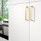 Richelieu 6 5/16-inch (160 mm) Center to Center Champagne Bronze Contemporary Cabinet Pull BP7348160CHBRZ - alternate 3