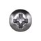 Auveco Phillips Oval Tapping Screw 10 x 1in Chrome #6 Head, 100PK 1804 - alternate 2