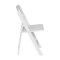 Flash Furniture Hercules Tucker White Lightweight Foldable Chairs, Removable White Vinyl Padded Seats, 2PK 2-LE-L-1M-WH-GG - alternate 4