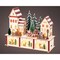 Lumineo LED Red/White Village with Santa Animated Decor 9 in. 487728 - alternate 3