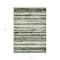 Homeroots 5' X 8' Sage And Beige Striped Washable Indoor Outdoor Area Rug 605904 - alternate 4