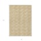Homeroots 5' X 8' Gold And Beige Geometric Washable Indoor Outdoor Area Rug 594996 - alternate 4