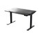 Homeroots 48" Adjustable Black Stainless Steel Standing Desk 397723 - alternate 2