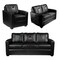 Dreamseat Silver Loveseat with Professional Bull Riders Star Logo XZ7759003LSCDBK-PSPBR0003 - alternate 3