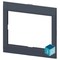 Siemens cover frame for door cutout 104.6 x 80.8mm WxH accessory for: 3VA9167-0SB30 - alternate 3