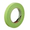 3M Painter's Tape, 18 mm W x 55 m L, 6.7 mil Thick, Green, Rubber Adhesive, 48 PK 401+ - alternate 1