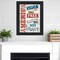 Homeroots America Land of the Free Black Framed Print Wall Art 405179 - alternate 2