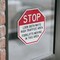 Signmission Stop Look Both Ways High Traffic Ar, 4 inch X 4 inch, Vinyl Decal, 2PK OC-D-2PACK-4-260 - alternate 3