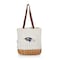 Picnic Time Family Of Brands NFL Baltimore Ravens - Pico Willow and Canvas Lunch Basket 200-00-187-034-2 - alternate 1