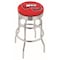 Holland Bar Stool Co 30" Chrome 2-Ring Western Kentucky Swivel Bar Stool, Accent Ring L7C3C30WestKy - alternate 1