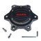 Warn Wheel Center Cap Closed Style Black Plastic Bolt On for Moonsault Diamond Cutter Wheels 104483 - alternate 1