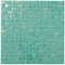 Apollo Tile Skosh 11.6inx11.6in Glossy Dark Ocean Green Glass Mosaic Wall and Floor Tile 18.69 sqft/case, 20PK APLNB88GN434A - alternate 1