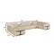 Homeroots Beige Italian Leather Power Reclining U Shaped Eight Piece Corner Sectional With Console 634675 - alternate 5