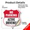 Signmission No Parking Shield Sign Active Driveway, 4 inch X 4 inch, Vinyl Decal, 2PK SHI-D-2PACK-4-397 - alternate 2