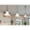 Z-Lite Fleur Matte Black 1 Light Pendant 1958P8-MB - alternate 2