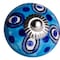 Homeroots Set of Twelve Blue And White Botanical Ceramic Drawer Pull Knobs, 12PK 358132 - alternate 2