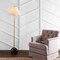 Jonathan Y Miami 63.5" Minimalist Resin/Metal LED Floor Lamp, Gold/Black JYL3068A - alternate 4