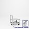 Pucel Single Handle Heavy Duty Truck, 24 in D x 30 in W x 36 in H, Gray 24-TR-30S - alternate 1