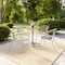 Flash Furniture Commercial Aluminum Restaurant Stack Chair w/ Arms, PK4 4-TLH-017B-GG - alternate 7