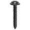 Auveco Phillips Flat Washer Head Tapping Screw 8 x 1in Black, 100PK 12216 - alternate 1