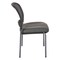 Office Star Products ProGrid Titanium & Black Visitors Chair, Straight Legs, Icon Grey 86724R-226 - alternate 2