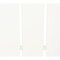 Outdoor Expressions Wht HDPE Adirondack Chair EY8001WH - alternate 2
