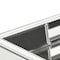 Homeroots 18" Gold Glass Serving Tray With Handles 643671 - alternate 3