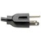 Eaton Tripp Lite Series Computer Power Cord, NEMA 5-15P to Right-Angle C13 - 10A, 125V, 18 AWG, 14 ft. P006-014-13RA - alternate 3