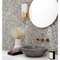 Apollo Tile Brown 11.8 in x 11.8 in Shell, Mother of Pearl Polished Wall Mosaic Tile 19.34 sqft/case, 20PK APLSMA88012A - alternate 2