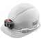 Klein Tools Hard Hat with Lamp, PC/ABS, 4-point Point Ratchet with Pivot, Type 1, Class E, White 60107RL - alternate 1