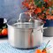 Martha Stewart Everday Midvale 5 Quart Stainless Steel Dutch Oven with Lid 128730.02 - alternate 3