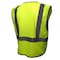 Radians Two-Tone Safety Vest 5XL Class 2 , Zipper 2 Pockets, 1 Mic Tab SV3B-2ZGM-5X - alternate 2