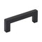 Amerock Monument 3 in 76 mm Center-to-Center Matte Black Cabinet Pull BP36578FB - alternate 1