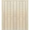 Sartodoors Sliding Closet Double Bi-fold Doors, Planum 0017 Natural Veneer and Aluminum Strips, Sturdy Tracks PLANUM0017DBF-SHP-96 x 84 (4* 24x84) - alternate 1