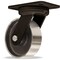 Hamilton Plate Caster, Swivel, Steel, 7 3/4"H S-HSK-6HFSB-H4SL-FB - alternate 1