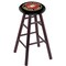 Holland Bar Stool Co Oak Bar Stool, Dark Cherry Finish, U.S. Marines Seat RC30OSDC - alternate 1