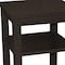 Homeroots 28" Brown Solid Wood Nightstand 548323 - alternate 3