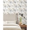 York Wallcoverings Little Garden Graphite and Gold Wallpaper ZM2816 - alternate 4
